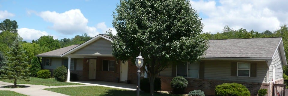 Image of a tree and house